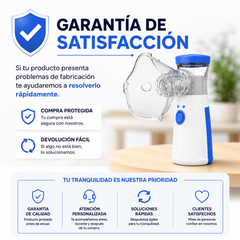 Nebulizador y Vaporizador Portátil Malla