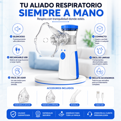Nebulizador y Vaporizador Portátil Malla